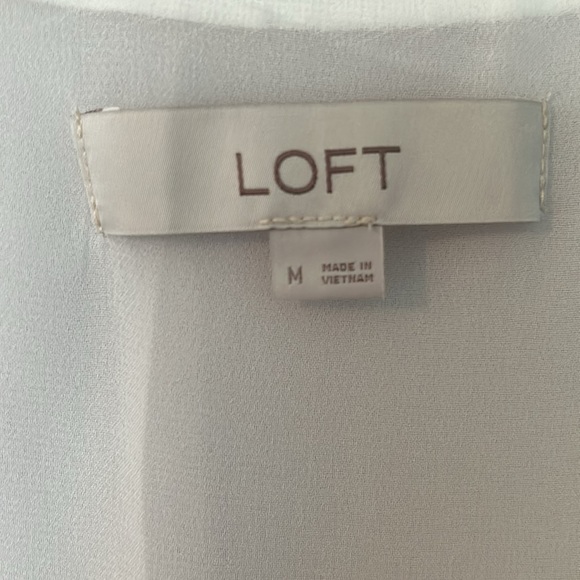 NWOT Loft sheer camisole blouse - Picture 3 of 3